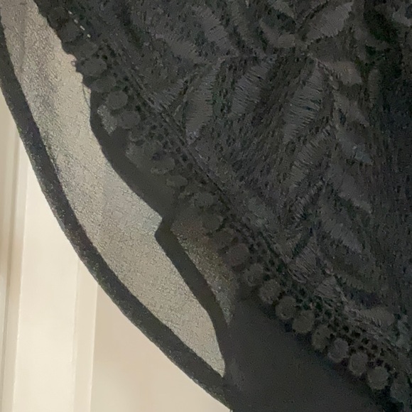 White House Black Market off the shoulder black top. - Picture 3 of 5